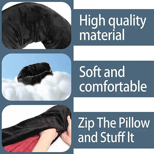 Fillable Travel Neck Pillow