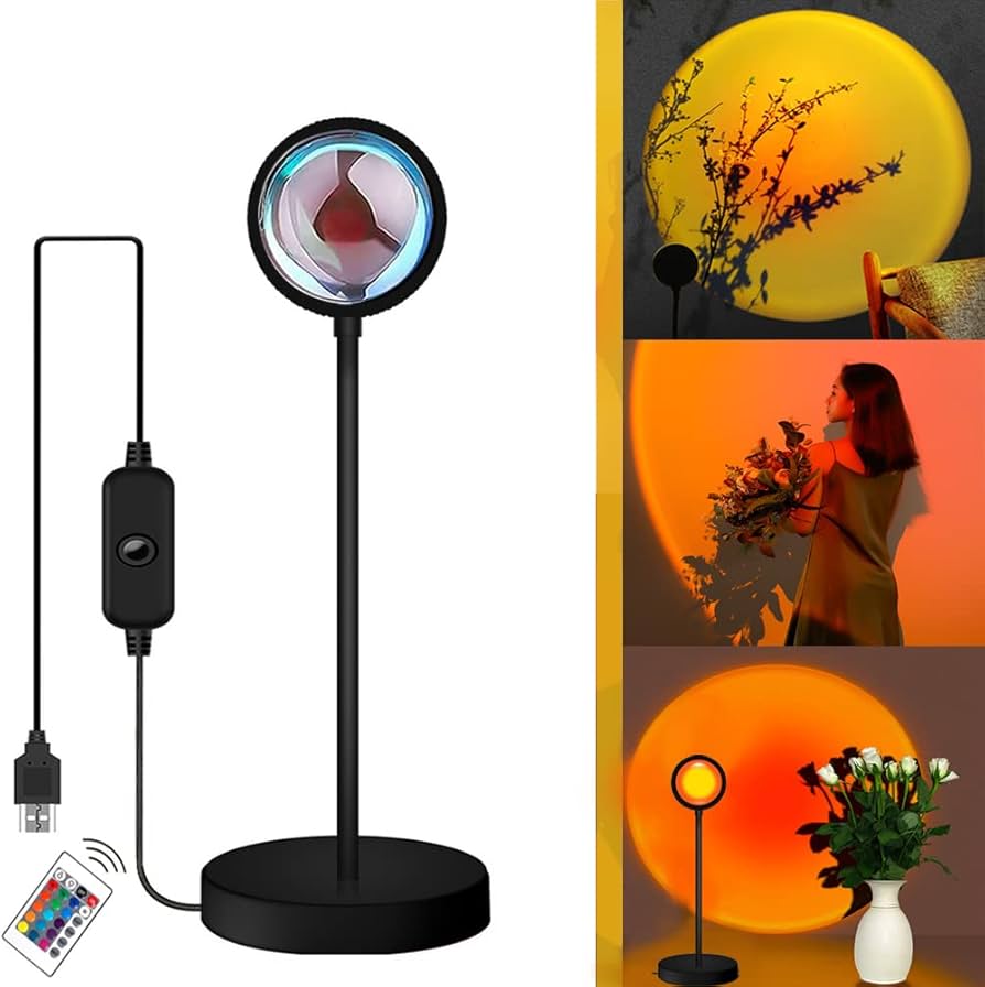 Sunset projection lamp