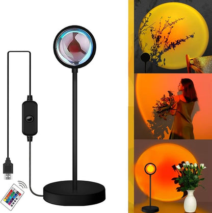 Sunset projection lamp
