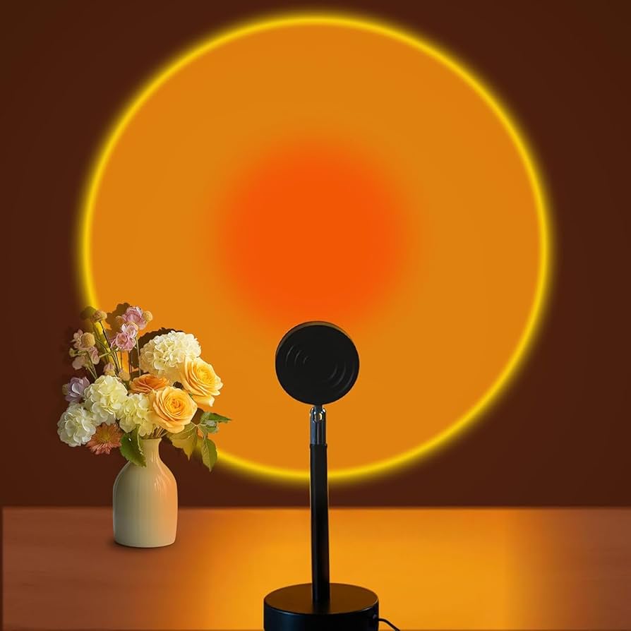 Sunset projection lamp