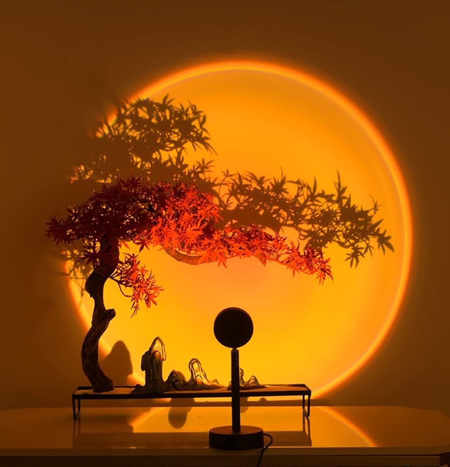 Sunset projection lamp