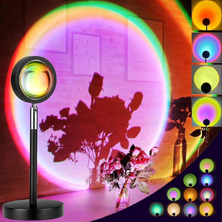 Sunset projection lamp