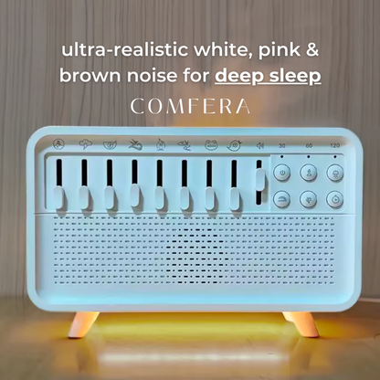Comfera™ Flame Air Diffuser White Noise Sleep Machine