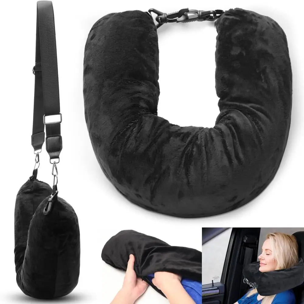 Fillable Travel Neck Pillow